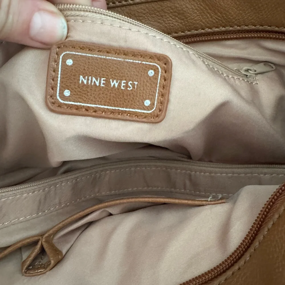 Nine West Floral Striped Tote Bag‎